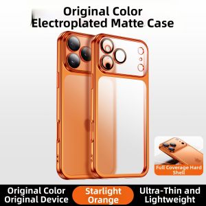 HANNUO | Ultra Thin Anti-scratch Case with Full Lens Protection for iPhone 17 Pro Max