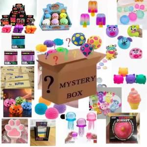 Schylling | Cute Cube Theme Blind Box Random Squeeze Play Lucky Surprise Decompression Pinch Music Set