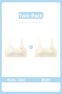 MsPai | Thin Breathable Shockproof Seamless Bra for Teenage Girls