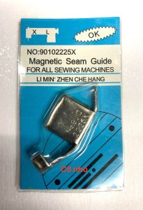Nam châm nhỏ canh lề đến đường may khi may cho thẳng