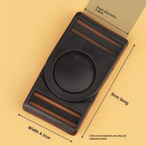 Insert Buckle Lock Buckle Plastic Rotate Buckle Schoolbag Back Strap Buckle Plastic Retaining Ring Hiking Backpack Buckle High Quality Luggage Accessories