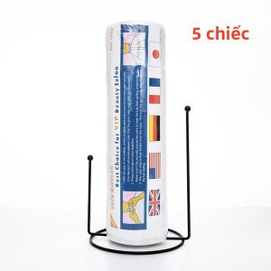 1 Cuộn/Gói Có Thể Điều Chỉnh Cổ Giấy Cắt Tóc Phụ Kiện Cho Tiệm Hớt Tóc Salon Làm Tóc Chuyên Nghiệp Dụng Cụ Trắng Đen