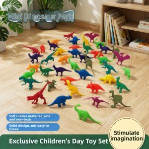 TEKANAI | Soft Mini Dinosaur Toy Set