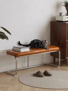 XIANGNANSONG | Entryway Shoe Changing Cushioned Bench