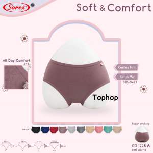 Celana Dalam Sorex Katun Cutting Midi 1228