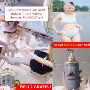 BODY WASH KOREAN DEEP SEA WHITENING SHOWER VAZA.DR Original Impor Lumpur vulkanik Body wash Sabun pemutih