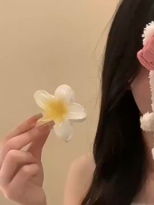 E172 กิ๊บติดผม รูปดอกไม้น่ารัก สีสันสดใส สไตล์เกาหลี สําหรับผู้หญิง