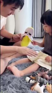Banana Musical Plush Toy Tempo Interactive Piano Doll Soft Parent-Baby Creative Birthday Gift