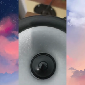 (TRENDY) 2 PCS Speaker Mobil Full Bass Subwoofer Stereo Aktif HiFi Suara Jernih 4 Inch Universal 60W