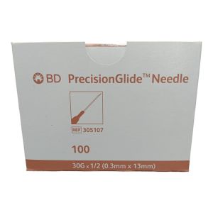 BD Needle G30x 1/2 (0.3mm x 13mm)