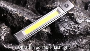 Asafee K-512 Small Multifunctional Laser Flashlight Waterproof COB Infrared LED Power Torch With Managetic Back Clip Measuring Ruler Light Outdoor Camping Running Fishing Lamp