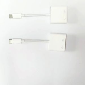 2in1 Audio Adapter USB C to 3.5 mm Jack Type-C/Dual Type C Jack Charging Aux Cable For Samsung Xiaomi Wired Earphones Connector