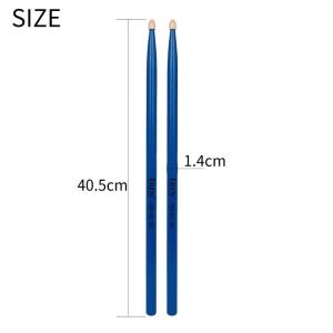 IRIN | IRIN 5A Drumstick Jazz Drum Solid Wood Pair Drum Sticks Sturdy Maple Drum Universal Accessories Percussion Instrument Parts