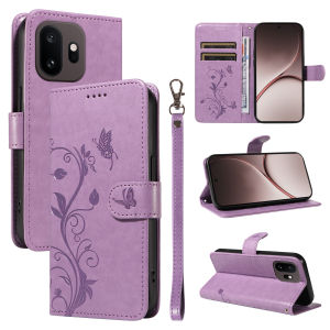 Leather Wallet Flip Case for Oneplus 13T 13R 15T 15R Nord CE 5 6 Turbo 6 Ace 5 6 Pro Ultra | Flower Embossed Design Card Holder
