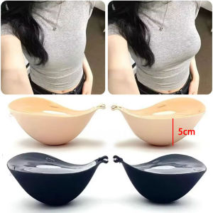 5Cm Dày Áo ngực tàng hình Dày Ngực Sticker ngực dạng xì hơi Hiển Thị Lớn Silicone Vú Sticker Cho Đám Cưới Cô Dâu Ăn Mặc