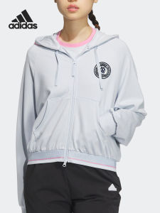 adidas | Áo Khoác Hoodie Thun Thông Gió cho Phụ Nữ