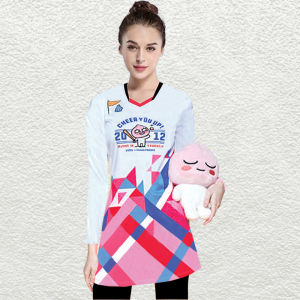 Badminton Clothing Childrens Suit Womens Sports New Quick-Drying Tennis Korean Special Clothing Knickel Short Sleeve Dress