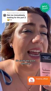 ELF Power Grip Primer 24ml Power Grip Primer + 4% Niacinamide Gel-Based & Hydrating Face Primer Evens Skin & Brightens Grips Makeup