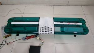 Green-Green Toplights with Siren (12 volts)