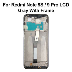 IPS 6.67" For Xiaomi Redmi Note 9 Pro LCD M2003J6B2G Display Touch Screen Digitizer Assembly For Redmi Note 9S LCD Replace Parts