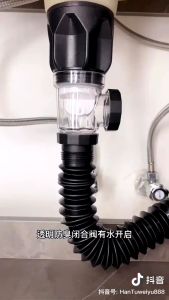 Universal Sink Drain Pipe Deodorant Sewer Drainage Water Hose Retractable Bathroom Wash Basin Sink Drainer