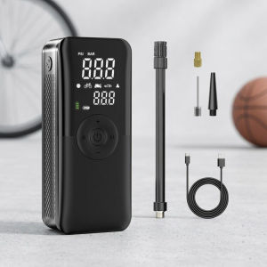 Rechargeable Digital Air Pump for Car Motorcycle Bike Cordless Portable Compressor Tire Inflator