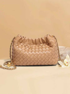 SIFULUN | Small Golden Ball Chain Crossbody Shoulder Bag