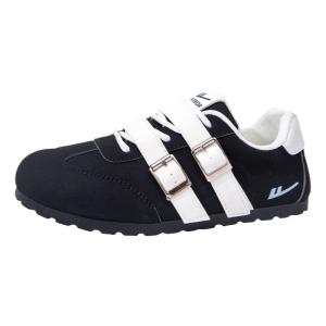 Warrior | Versatile Fall Puff Style Womens Black Sneakers