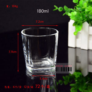 Phong Cách Tối Giản Hiện Đại Ly Thủy Tinh Cường Lực Một Lớp Chịu Nhiệt Cho Trà Bia Whisky Nước Trong Nhà Hàng Khách Sạn Ktv