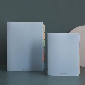 Lightweight Notebook Organizer: LILY&ADORA A5/B5 Soft Pastel Color Binder Notebook