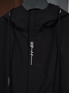 Mens Three-Proof Jacket New Fashionable Hooded Spring Autumn Casual Versatile Outerwear