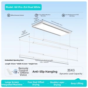 Hotata | Ultra-thin Smart Rising Invisible Clothes Rack