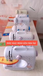 Máy May Mini Cao Cấp Đa Chức Năng Gia Đình: 12 Loại Mũi Khâu - Đáp Ứng Nhiều Nhu Cầu Khác Nhau Của Bạn