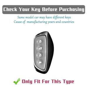 TPU Car Key Case for HAVAL DARGO Hover H7 2025 2026 Remote Cover Shell Housing Ring Holder Fob Keychain Accessories