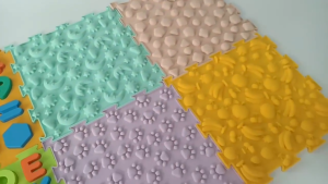 Sensory Floor Mat for Tactile Sensory Foot Massage Mat for Autism ADHD Speech Delay Kids Massage Sensory Play Puzzle Mat