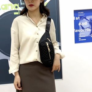 🔥พร้อมส่ง🔥 กระเป๋าคาดอก กระเป๋าสำหรับผู้หญิง สไตส์นี้เท่มาก 5สี