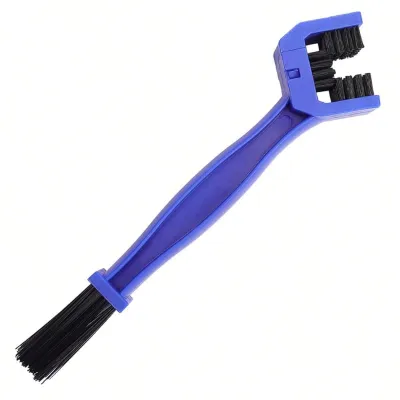 Bicycle cleaning tools - Motorcycle and bicycle chain cleaning brush gear brush outdoor cleaning brush large bristle brush