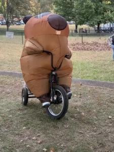 Inflatable Capybara Costume Adult Blow Up Capybara wearing sunglasses Style Funny Suit for Cosplay Carnival Halloween Party