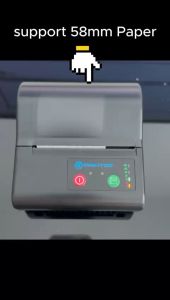 9PRINTER-80B 58mm/80mm Thermal Bluetooth Receipt Printer 20mm-80mm Thermal Label Stiker Printer Portable Thermal Printer