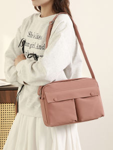 Stylish New Fashionable Lightweight Oxford Cloth Crossbody Bag Multiple Pockets