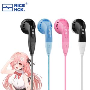 NICEHCK YDSmall HiFi Earbud 14.8mm PEI Dynamic Driver Wired In Ear Monitor 3.5mm/Type-C Typec Plug Music Game Vocal IEM MX500