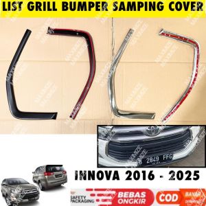 List Grill Bumper Samping All New Innova Reborn 2016 2024 2025 2026 2027 Cover Chrome Hitam