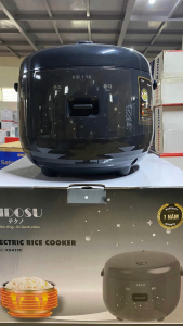 Kidosu Nồi Cơm Điện KD-R19C - Dung Tích 1.8L - Lòng Niêu Chống Dính Siêu Bền - Công Suất 1000W - Tiết Kiệm Điện - Bảo Hành 12 Tháng - Hàng Chính Hãng