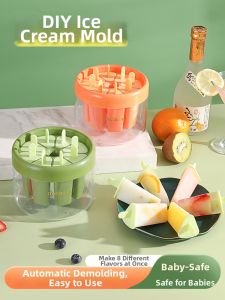 TANGJIXIONG | Food Grade Silicone Ice Cream Molds