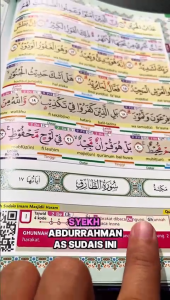 Juz Amma Irama | Buku Al-Quran Hard Cover B5 | Tulisan Jelas Terbaca & QR Code Syekh Sudais | Panduan Tajwid 4 Kode Warna & Transliterasi Latin