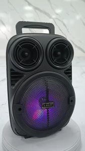 MKC KIMISO-3381 SPEAKER BLUETOOTH KARAOKE 2024 NEW 6.5 -INCH BLUETOOTH SOUNDS OUTDOOR LIFT BASS GUN DENGAN MIKROFON K LAGU SQUARE DANCE SPEAKER