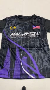 [3-12 TAHUN] SET BAJU JERSI HARIMAU MALAYSIA KANAK-KANAK