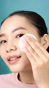 Hanasui Ceramide Probiotics Clear Pad - Kapas 2in1 Eksfoliasi Lembut Perbaiki Skin Barrier Mencerahkan dan Angkat Sel Kulit Mati Komedo