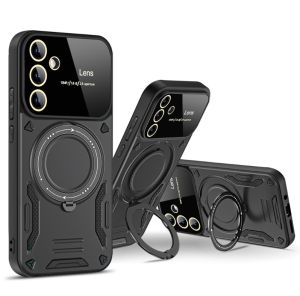 เคส V27e V29 Vivo V27 5G สำหรับ Vivo V29 V27e V27 5G V 29 V 27 VivoV29เคสด้านหลังโทรศัพท์2023ที่วาง Stand Mobil อุปกรณ์ยึดกล้องปกป้องกล้องอะคริลิกกรอบ TPU แบบนุ่มป้องกัน