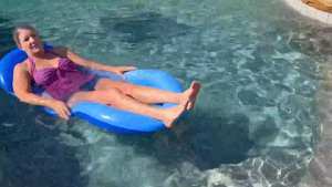 inflatable water Hammock floating bed Lounge chair Drifter swimming pool beach sea bed salbabida floater water toys